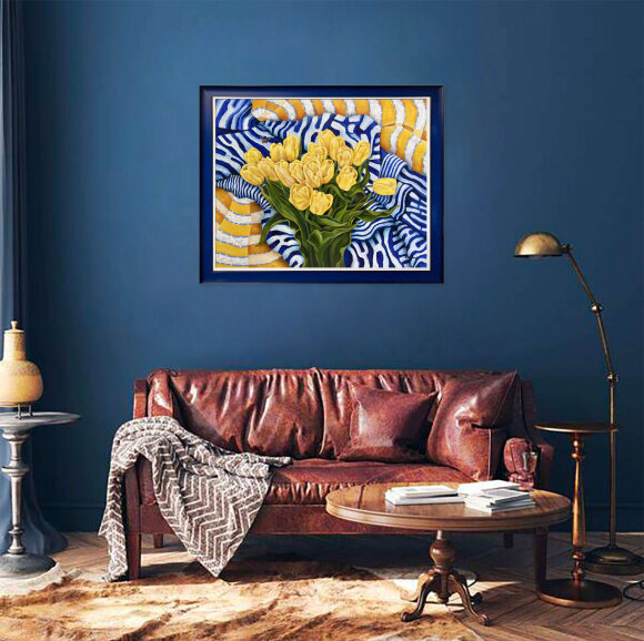 Painting Spring, artist Medyanik Anna Painting Spring, artist Medyanik Anna