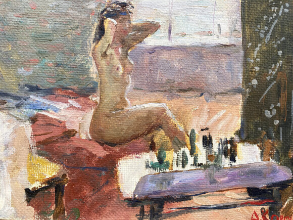 Картина Утро, художник Корсунь Дмитрий - продано Картина Утро, художник Корсунь Дмитрий - продано