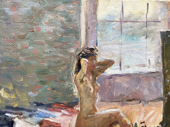 Картина Утро, художник Корсунь Дмитрий - продано Картина Утро, художник Корсунь Дмитрий - продано