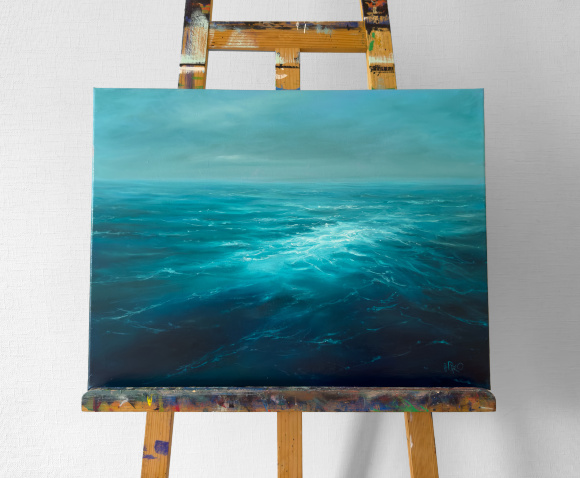 Картина Далеко, художник Коломієць Руслан