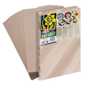 Набор блоков для гравюры, 420х300х3, 0 мм, 10 шт. в упаковке, 3.0/SC5, SOFTCUT CARVING BLOCKS, ESSDEE