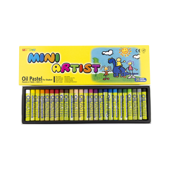 Пастель масляная MINI MOPS-25 25цв Mungyo