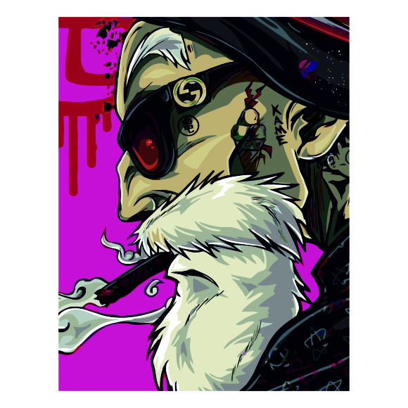 Картина по номерам „Gucci Man“ 35×45см ROSA START