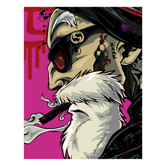 Картина по номерам „Gucci Man“ 35×45см ROSA START