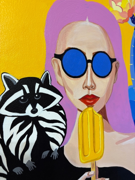 Painting by Eskimo, artist Lytka Elena