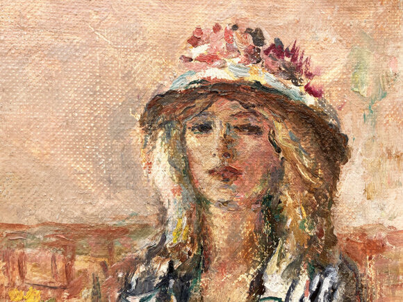 Картина Портрет Олени, художник Корсунь Дмитро Картина Портрет Олени, художник Корсунь Дмитро