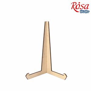 Мольберт подставка (под картину/тарелку) настольный А6 сувенирный 17х9х22см фанера ROSA Studio