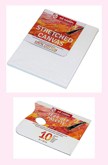 Набор акриловых красок ArtCreation Combiset 12х12мл мольберт/холст 24х30см/кисти 2шт Royal Talens Набор акриловых красок ArtCreation Combiset 12х12мл мольберт/холст 24х30см/кисти 2шт Royal Talens