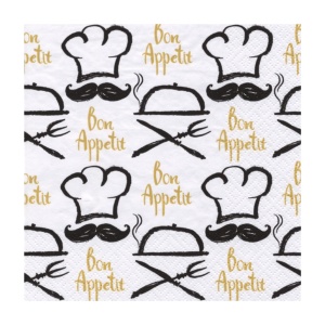 Декупажные салфетки Bon Appetit 20шт ti-flair