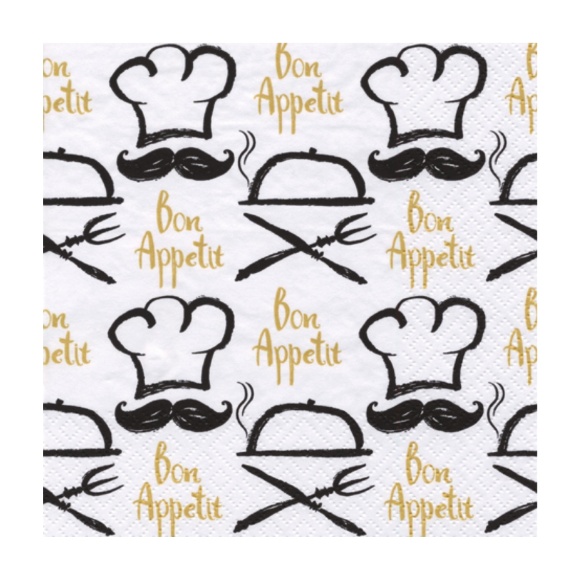 Декупажные салфетки Bon Appetit 20шт ti-flair Декупажные салфетки Bon Appetit 20шт ti-flair