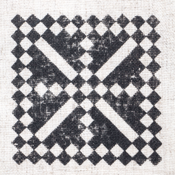 Штамп для забойки №2 серия Геометрия 7,5х7,5см ROSA TALENT