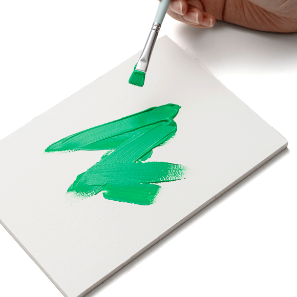 Набор гуашевых красок Jelly Cup 24×30мл зеленый пластиковый пенал HIMI