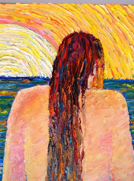 Painting Morning, artist Alexander Breskin