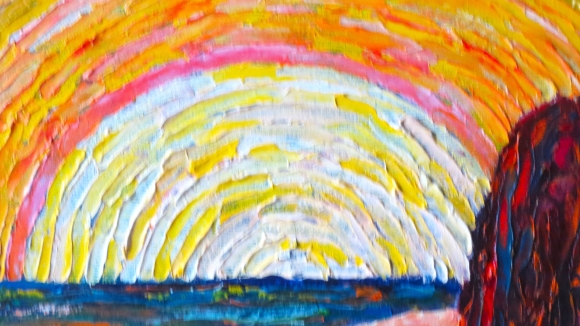 Painting Morning, artist Alexander Breskin