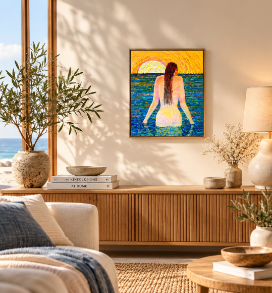 Painting Morning, artist Alexander Breskin