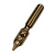 Перо бронзовое №3 (набор 6шт) Manuscript
