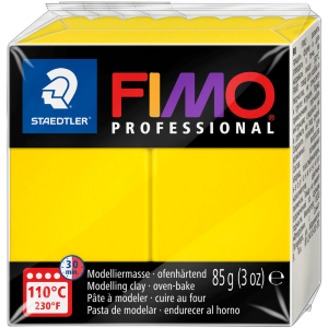 Пластика для бижутерии Professional Желтая 85г Fimo