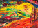 Painting Evening landscape, artist Mykhailo Demtsiu Painting Evening landscape, artist Mykhailo Demtsiu