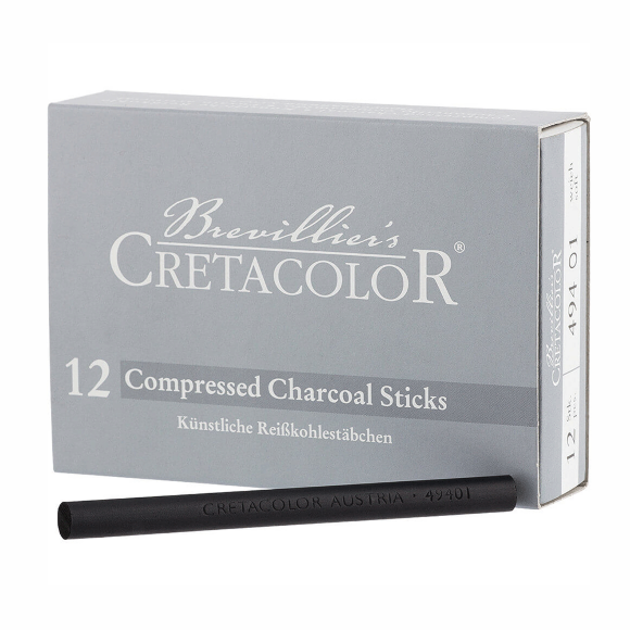 Уголь прессованный набор 12шт Cretacolor Уголь прессованный набор 12шт Cretacolor