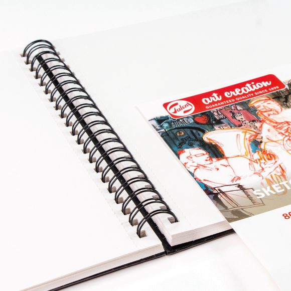 Блокнот на спирали Talens Art Creation 15х15см 110г/м2 80л Royal Talens