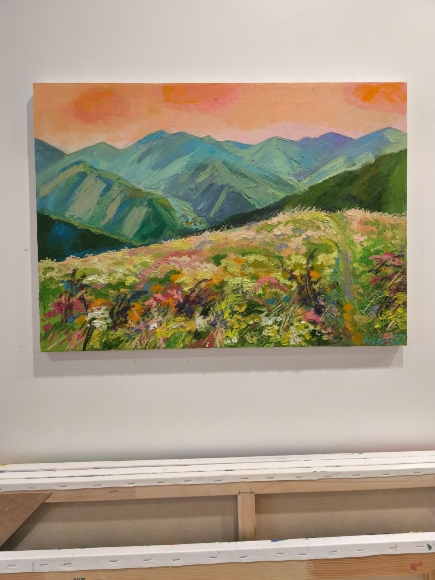 Painting Verkhovyna, artist Nina Lytvyn