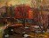 Painting Autumn walk, artist Makarov Viktor