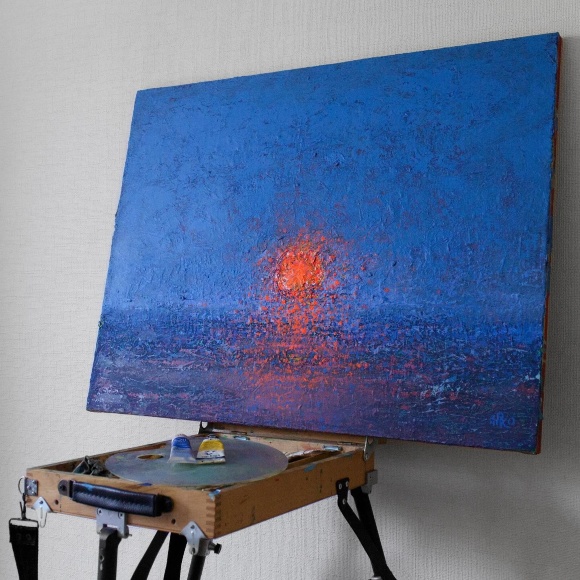 Картина Ультрамарин, художник Коломиец Руслан