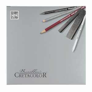 Набор для графики Silver Box 17шт Cretacolor