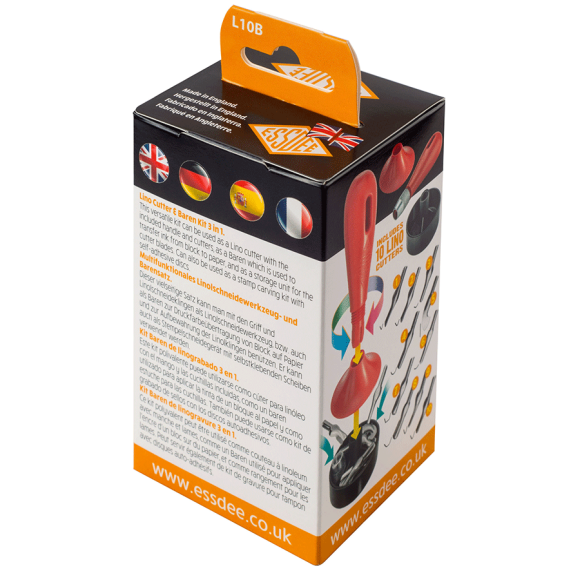 Набір 3 в 1 для різьблення, вичавки та штампування 10шт ESSDEE