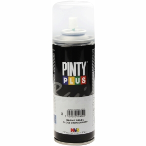 Лак-аэрозоль на алкидной основе BASIC 200 мл матовый PINTYPLUS Лак-аэрозоль на алкидной основе BASIC 200 мл матовый PINTYPLUS