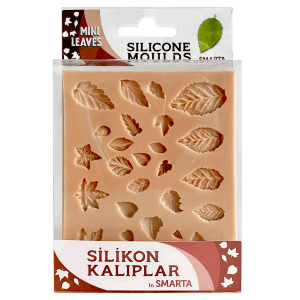 Силиконовый молд Листочки маленькие Smarta