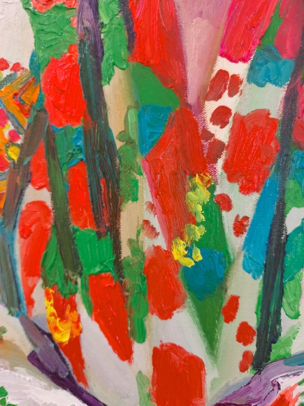 Painting Housewife, artist Nina Lytvyn
