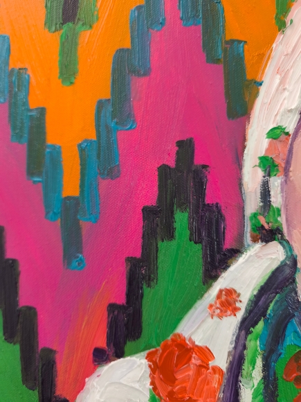 Painting Housewife, artist Nina Lytvyn