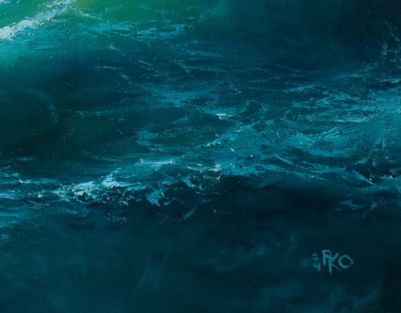 Painting Confrontation 2, artist Kolomiyets Ruslan