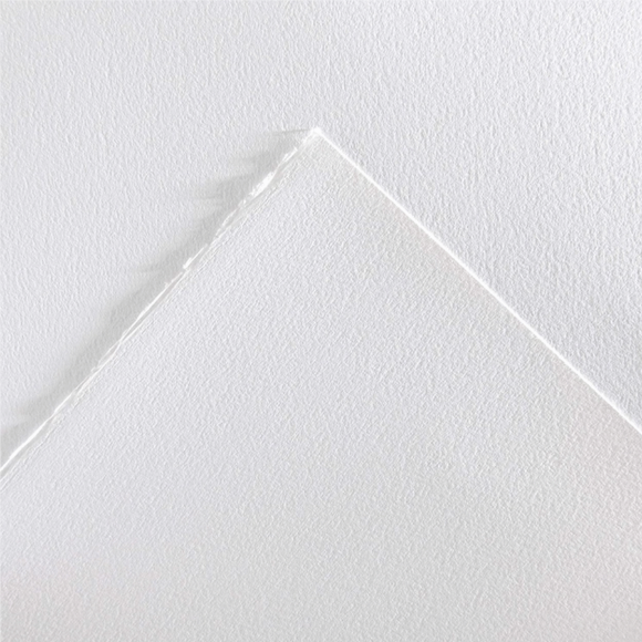 Бумага для акварели 50×70см 300г/м² белая 60% хлопок среднее зерно Canson