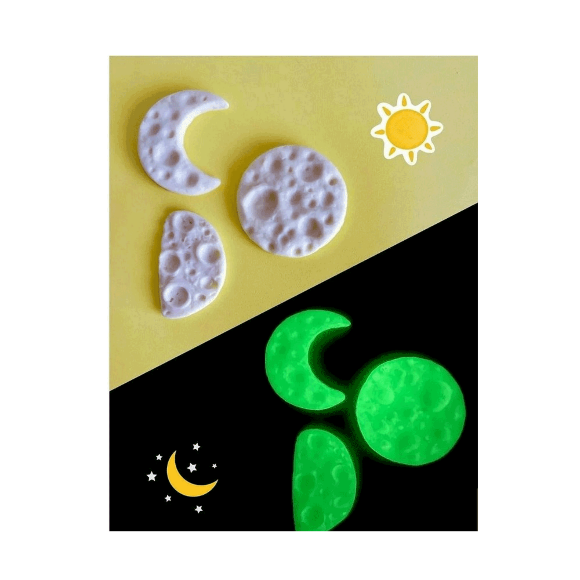 Пластика самозастывающая Белая Glow in Dark 50 г Smarta Пластика самозастывающая Белая Glow in Dark 50 г Smarta