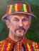 Painting Hutsuls, artist Nina Lytvyn