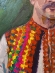 Painting Hutsuls, artist Nina Lytvyn