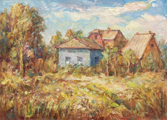 Painting 1985, artist Makarov Viktor