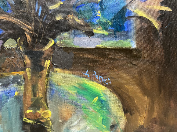 Картина Перше березня, художник Рєпка Олександр