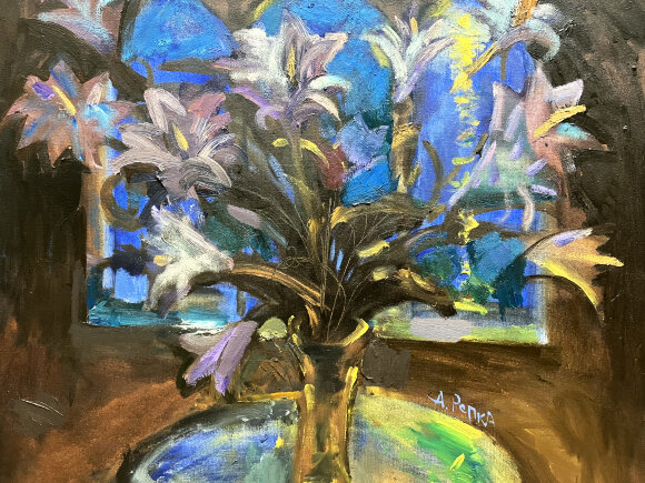 Картина Перше березня, художник Рєпка Олександр