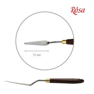 ROSA Gallery CLASSIC Palette Knife No. 12, 7cm long, drop-shaped