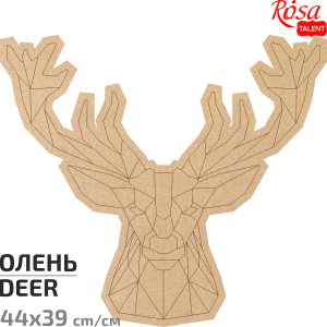 Основа для декорування панно-мозаїки „Олень“ 2 МДФ 44х39см ROSA TALENT