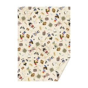 Бумага с рисунком "Пираты" А4(21х29,7см) двухсторонняя 300г/м2 Heyda