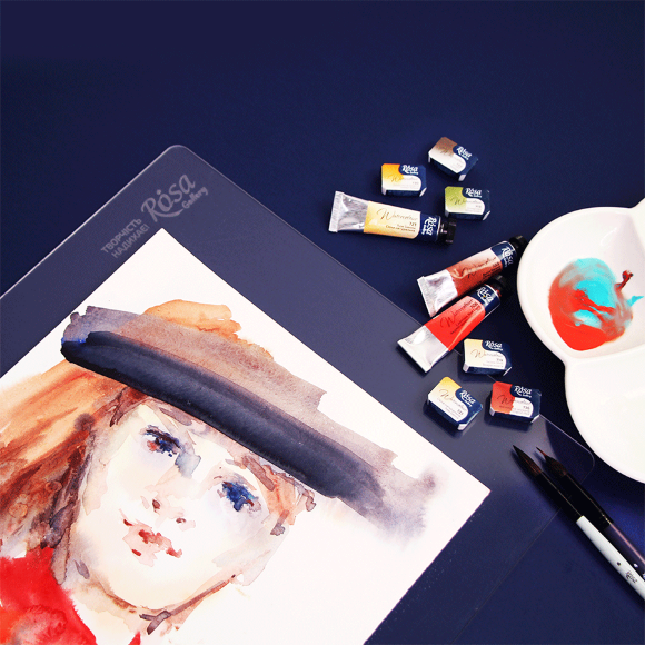 Планшет акрил 3мм 33×45см прозрачный ROSA Gallery Планшет акрил 3мм 33×45см прозрачный ROSA Gallery