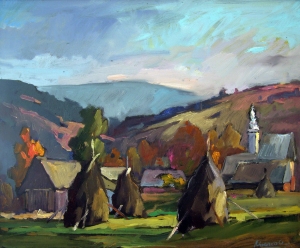 Painting Kopitsa, artist Orest Tsyupko