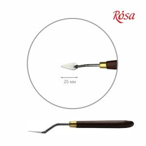 ROSA Gallery CLASSIC palette knife No. 20, 2.5 cm long, drop-shaped