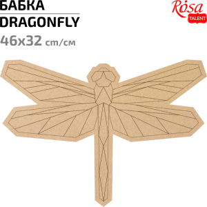 Основание для декорирования панно-мозаика „Бабка“ 2 МДФ 46х32см ROSA TALENT