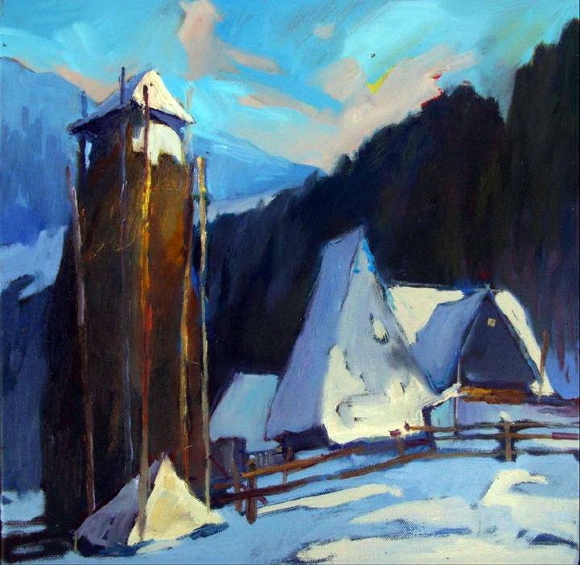 Картина Оборог, художник Цюпко Орест