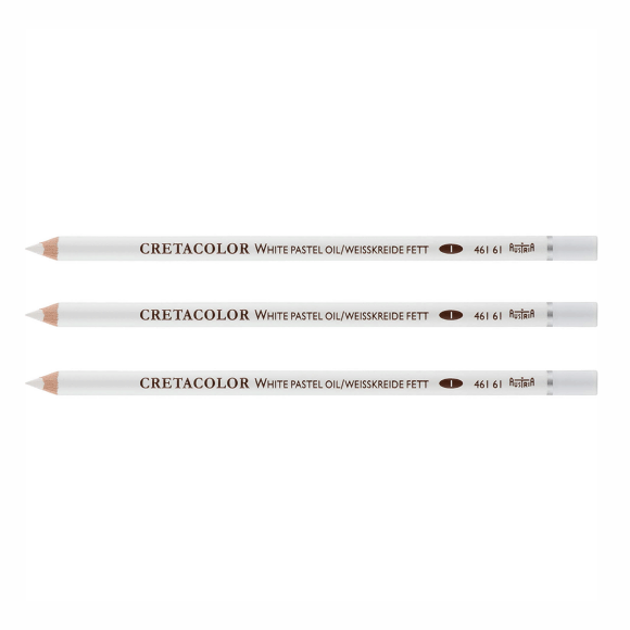 Набор карандашей для рисунка Белый 3 шт. Cretacolor
